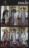 Kaalin By Rajtex Modal Satin Print Sarees Wholesale In India